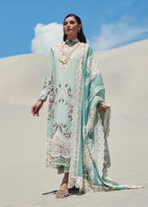 D#3B Crimson Luxury Emb Lawn Collection 623